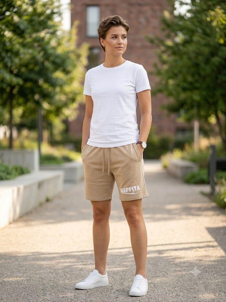 Happita Fleece Shorts – Sand