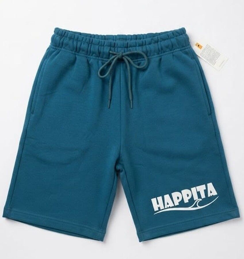 Happita Fleece Shorts – Teal